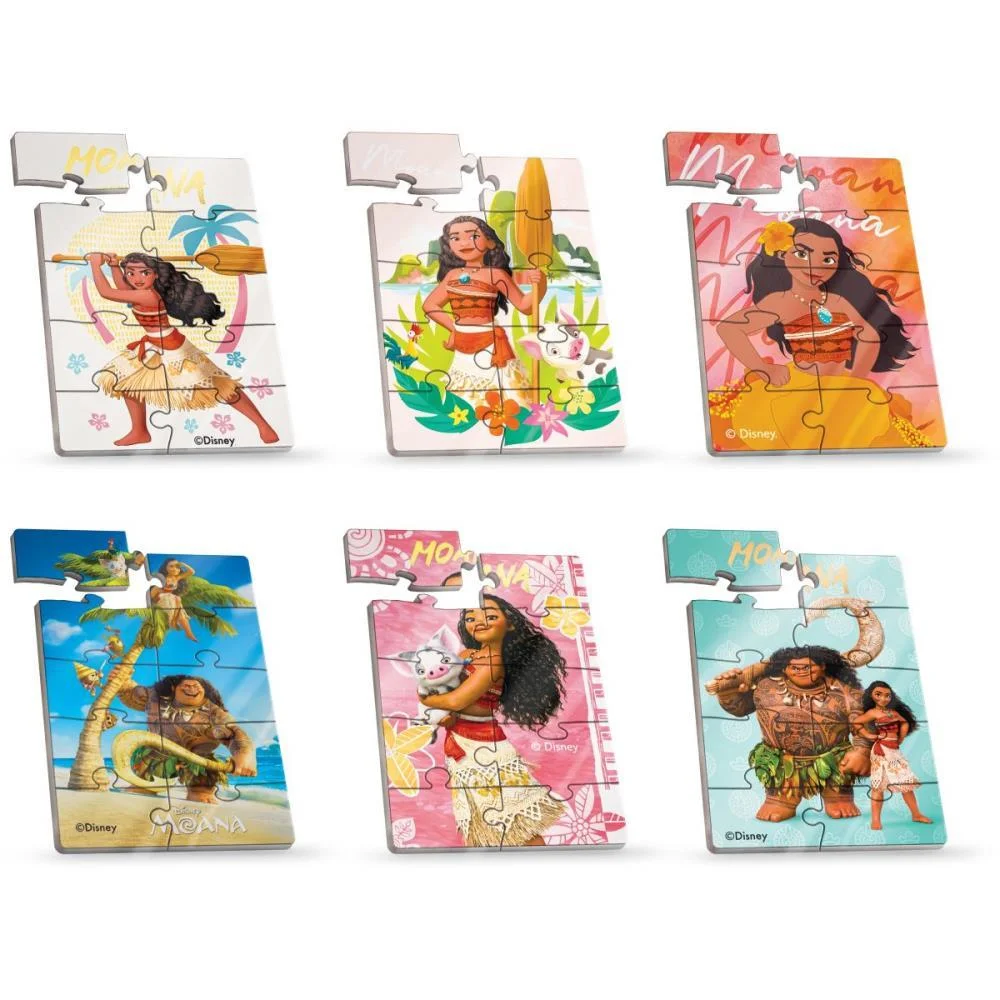 Quebra-Cabeca Madeira Moana Mini 10 Pecas Brasilflex (Dp.c/06) - imagem 4