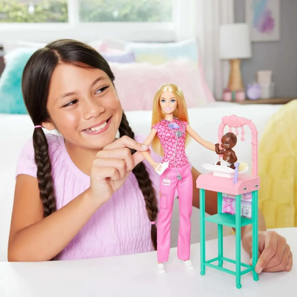 Barbie Profissoes Conjunto De Cuidados (S) Mattel (Unidade) - imagem 19