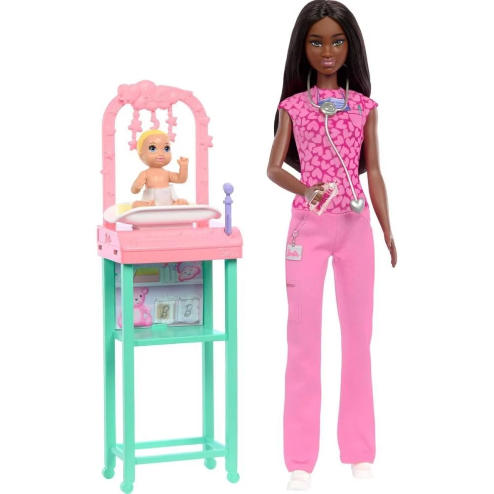 Barbie Profissoes Conjunto De Cuidados (S) Mattel (Unidade) - imagem 3