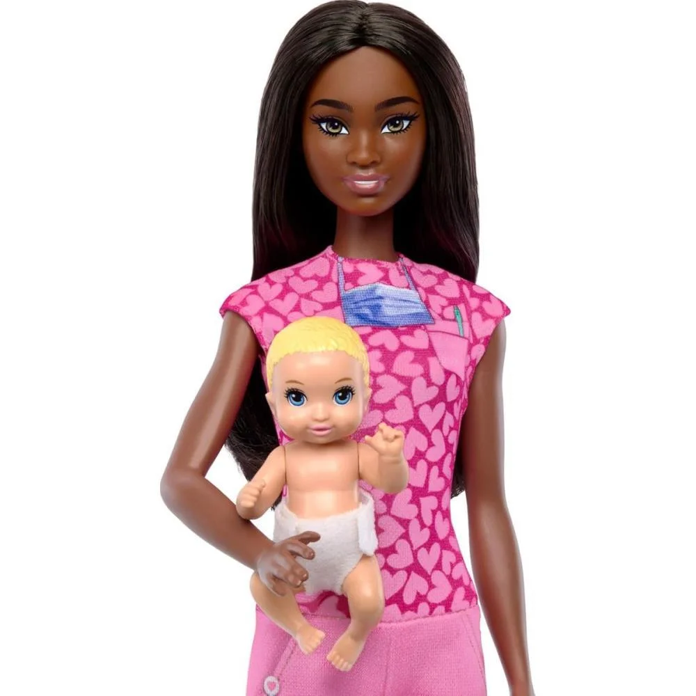 Barbie Profissoes Conjunto De Cuidados (S) Mattel (Unidade) - imagem 5