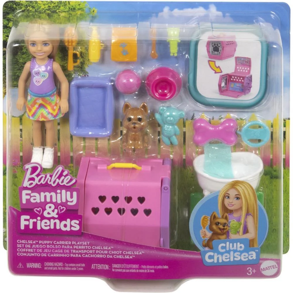 Barbie Family Chelsea Cj. De Animaizinhos Mattel (Unidade) - imagem 5