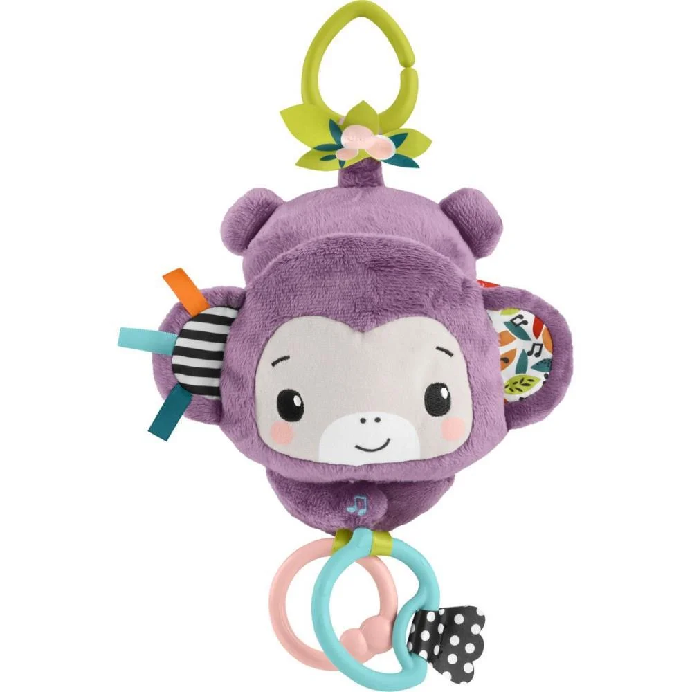 Fisher-Price Newborn Toys Macaquinho Musical C/Sons Mattel (Unidade) - imagem 3