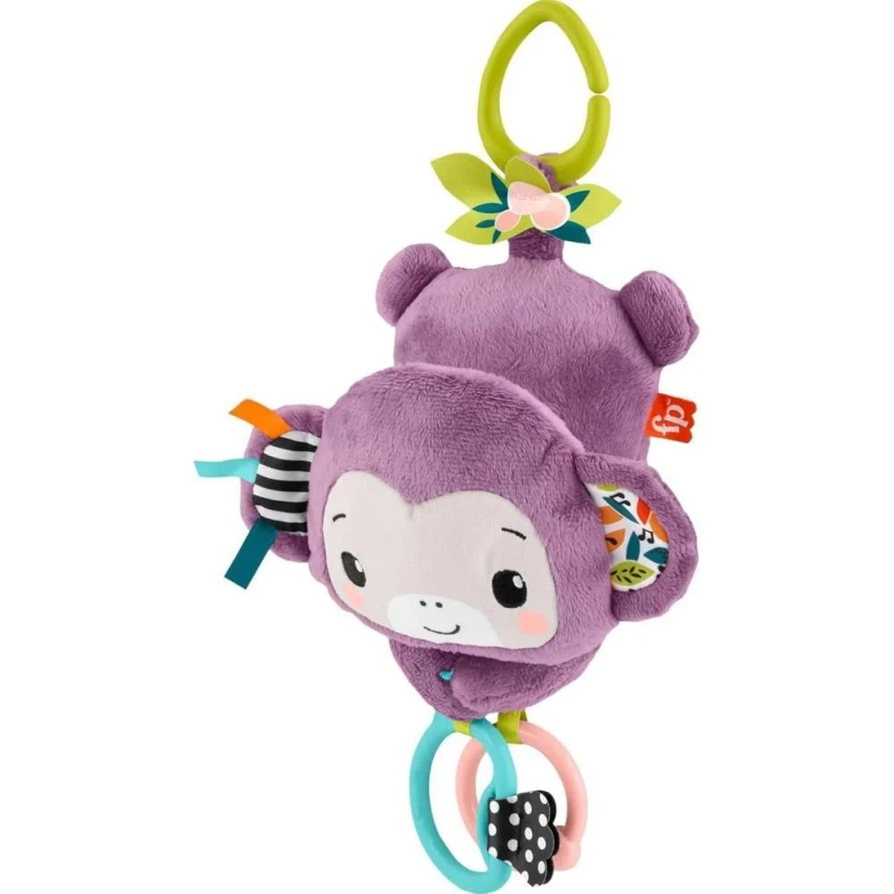 Fisher-Price Newborn Toys Macaquinho Musical C/Sons Mattel (Unidade) - imagem 4
