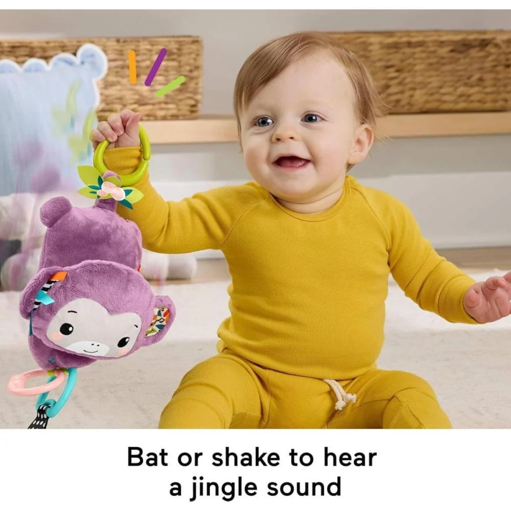 Fisher-Price Newborn Toys Macaquinho Musical C/Sons Mattel (Unidade) - imagem 9