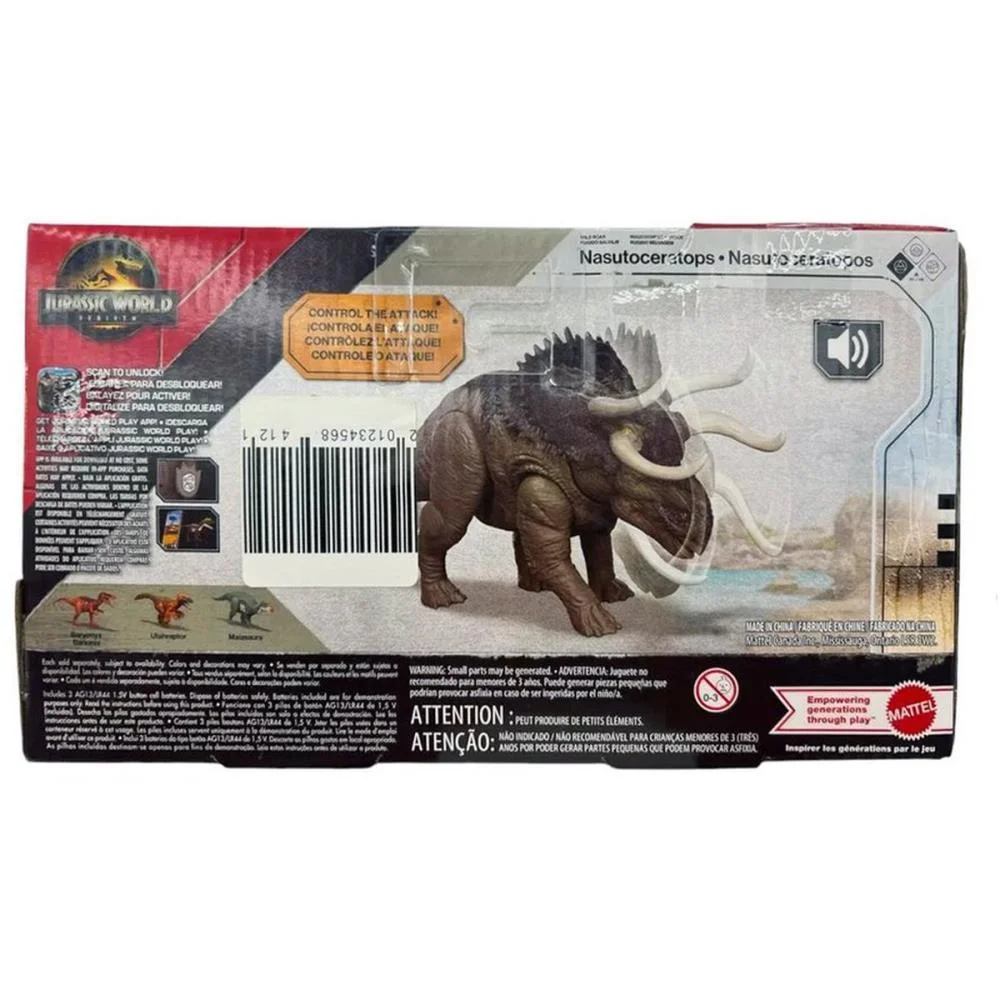 Boneco E Personagem Jw Rebirth Rugido Selvagem (S) Mattel (Unidade) - imagem 19
