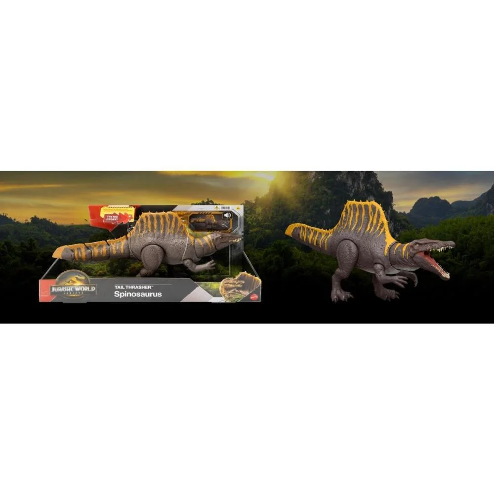 Boneco E Personagem Jw Rebirth Spinosaurus Mattel (Unidade) - imagem 8