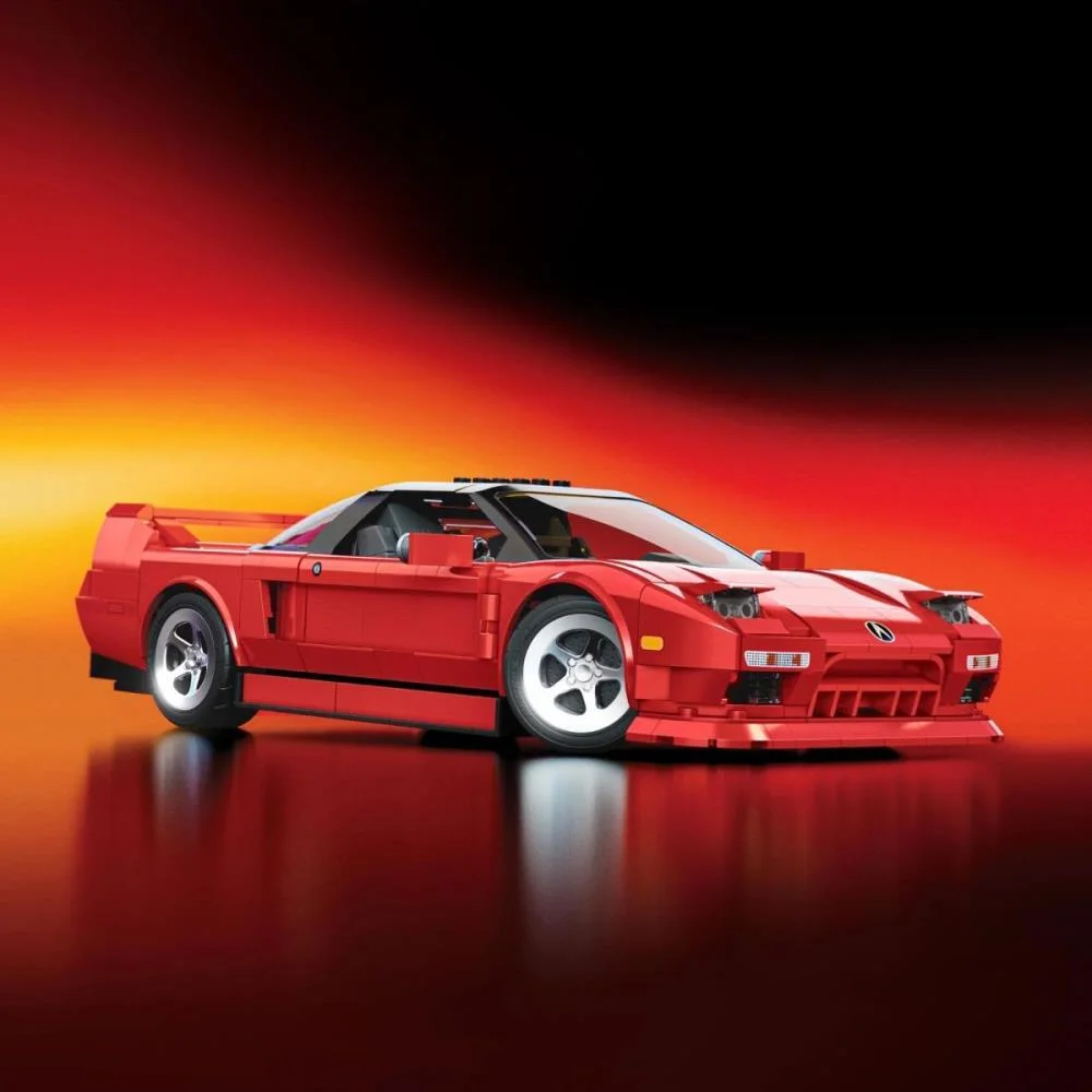 Hot Wheels Brick Shop Elite Acura Nsx 90 1:16 876Pcs Mattel (Unidade) - imagem 12