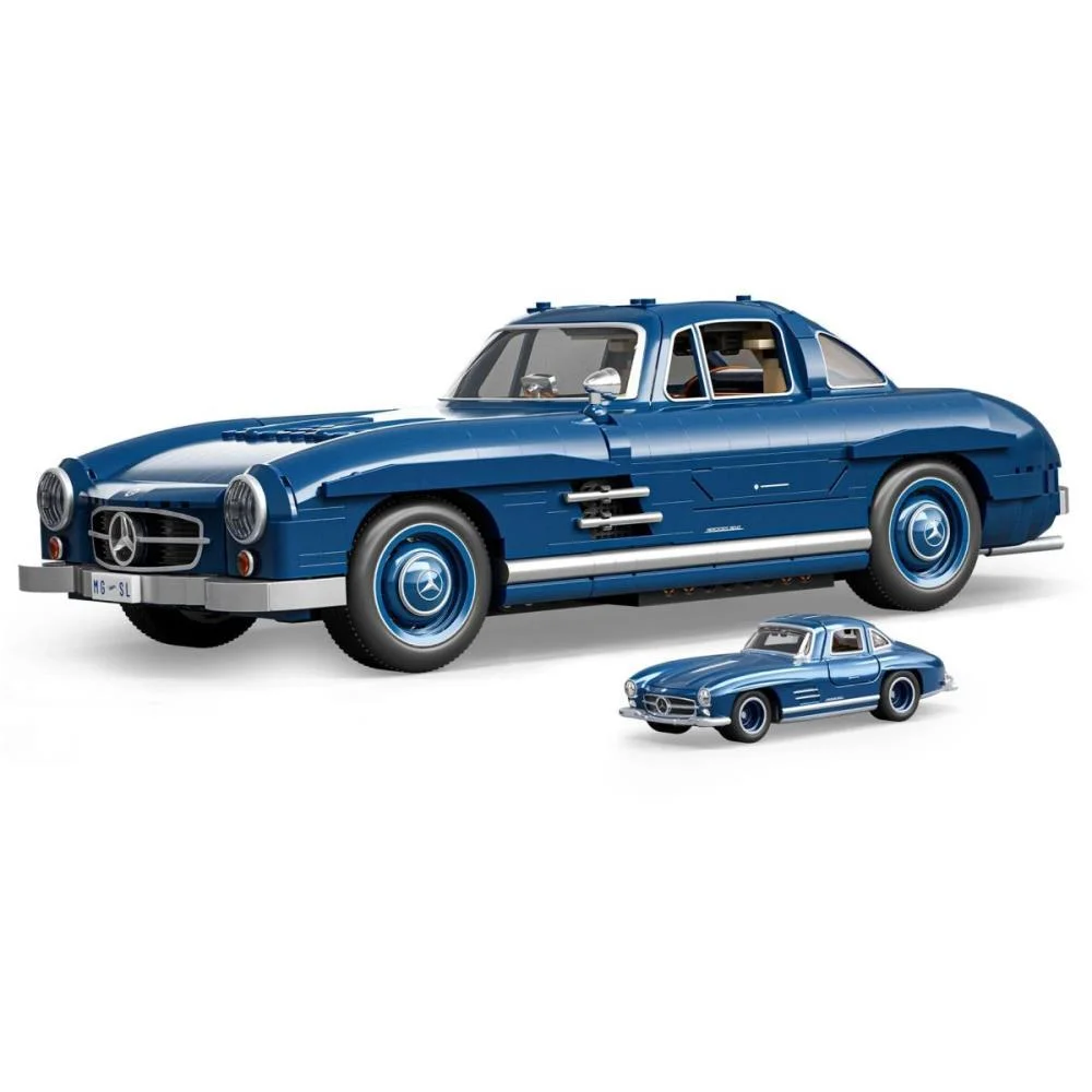 Hot Wheels Brick Shop Mercedes-Benz 300Sl 1:12 1600P Mattel (Unidade) - imagem 16
