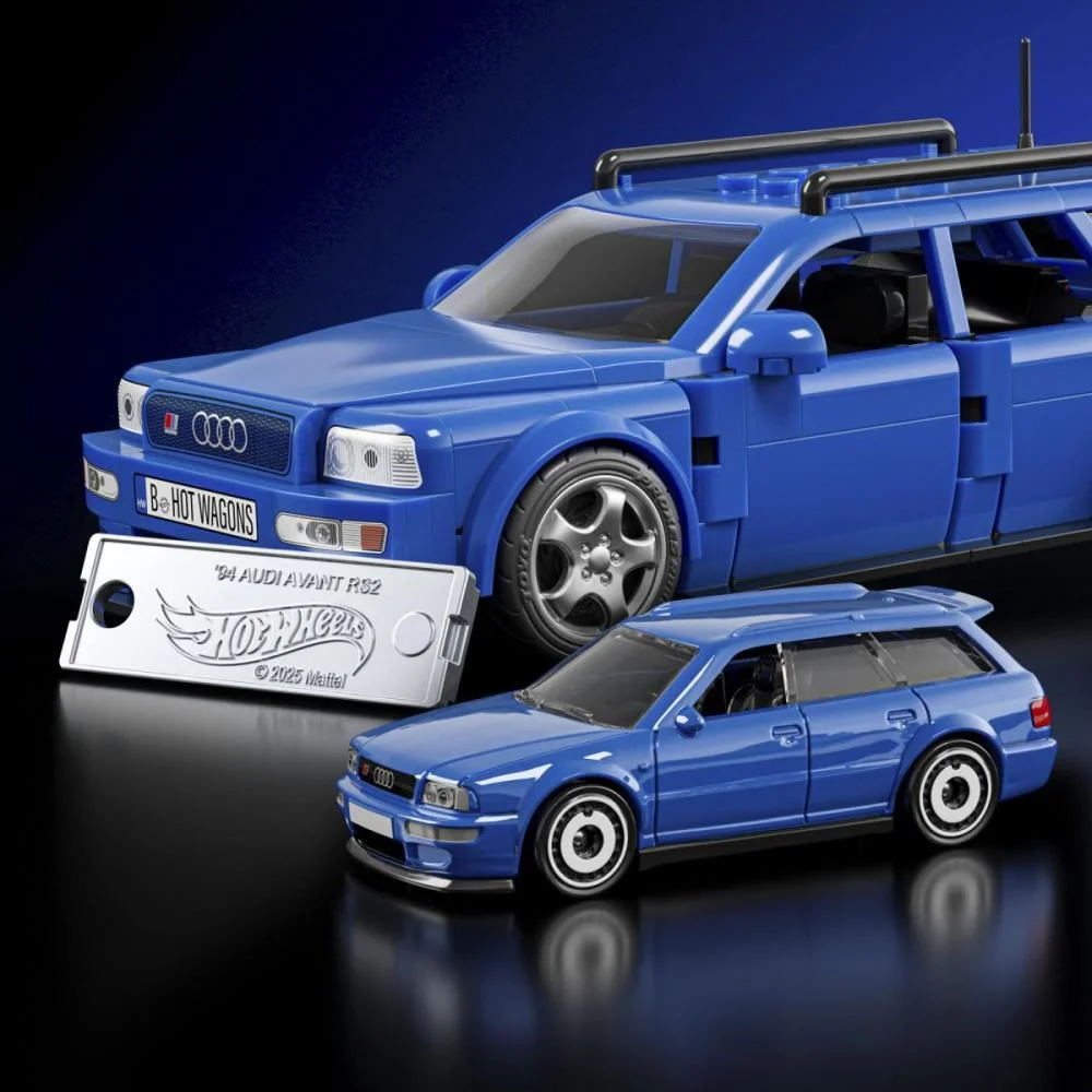 Hot Wheels Brick Shop Speed 94 Audi Avant 1:32 253Pc Mattel (Unidade) - imagem 6
