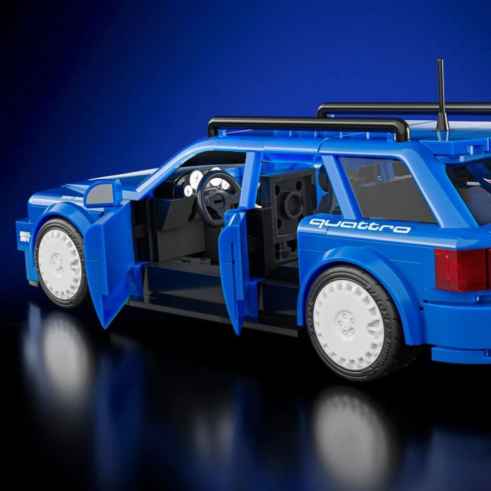 Hot Wheels Brick Shop Speed 94 Audi Avant 1:32 253Pc Mattel (Unidade) - imagem 7