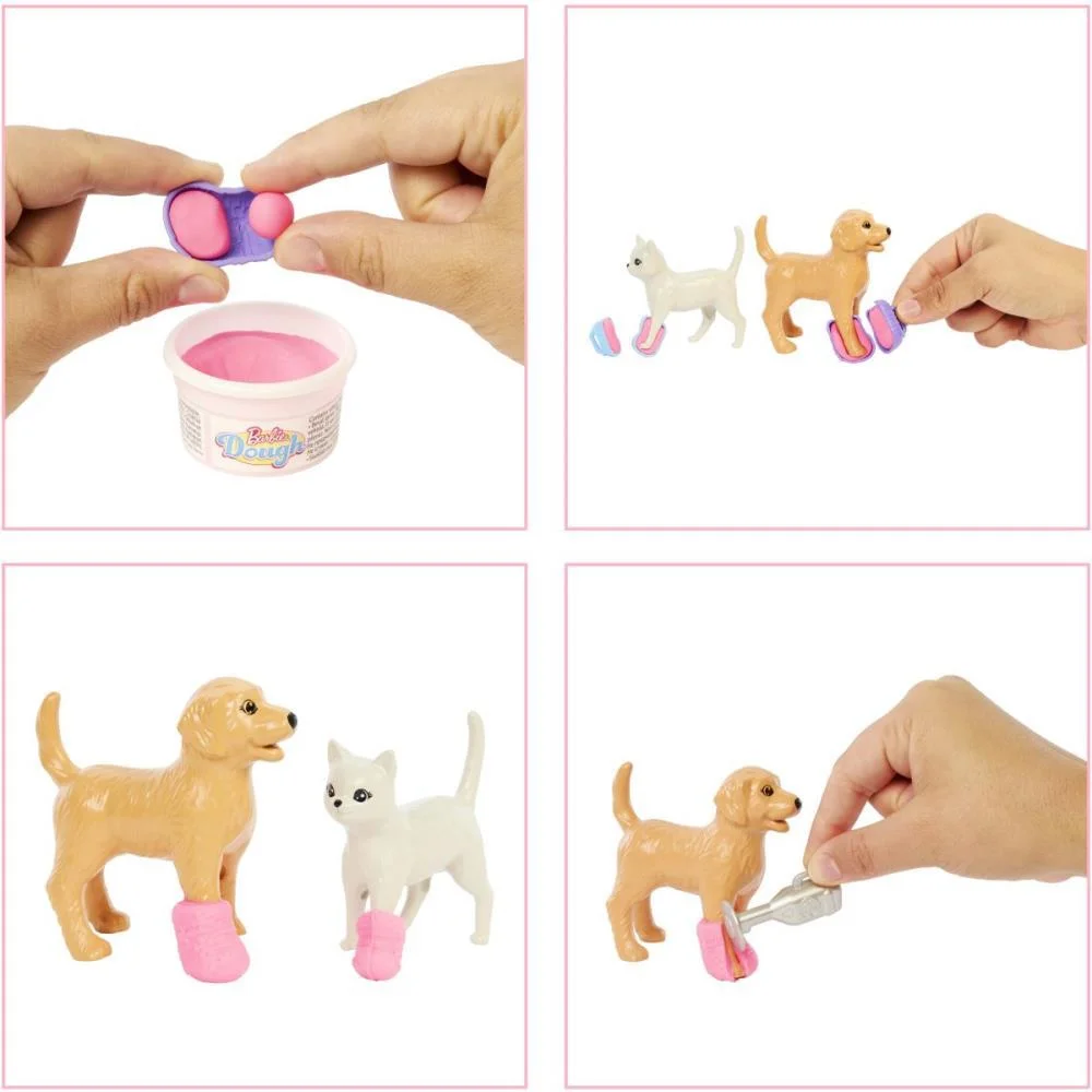 Barbie Profissoes Cj Clinica Veterinaria C/Bonec Mattel - imagem 4