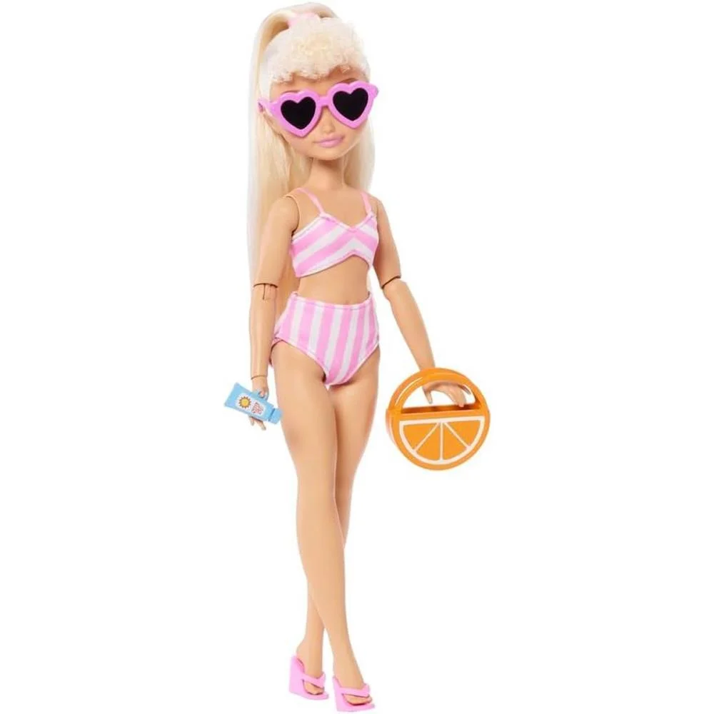 Barbie Dream Besties Malibu Traje De Banho C/Aces. Mattel (Unidade) - imagem 3