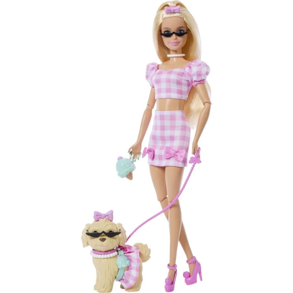 Barbie Fashion Malibu E Cão Combinação Looks Mattel (Unidade) - imagem 8