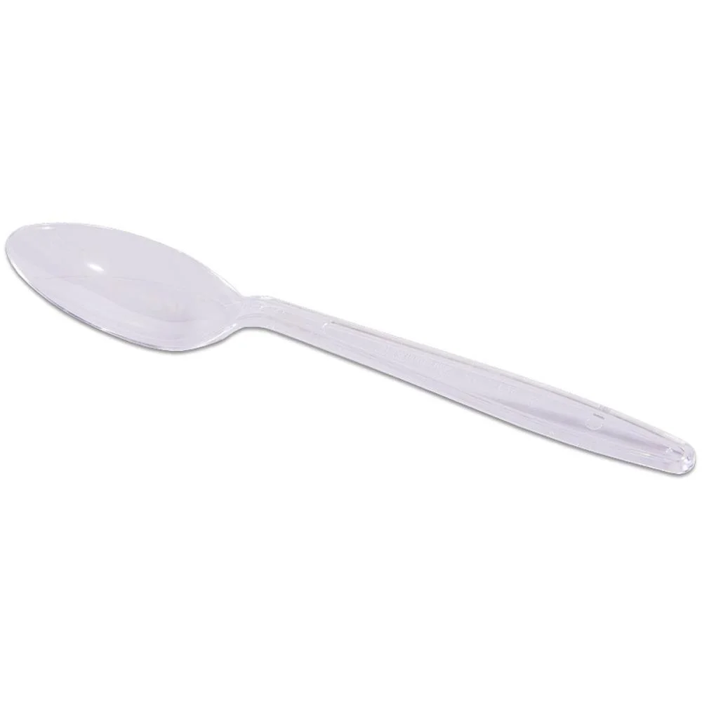 Talher Descartavel Colher Plast. Refeicao Cristal Prafesta (Pct.c/50) - imagem 2