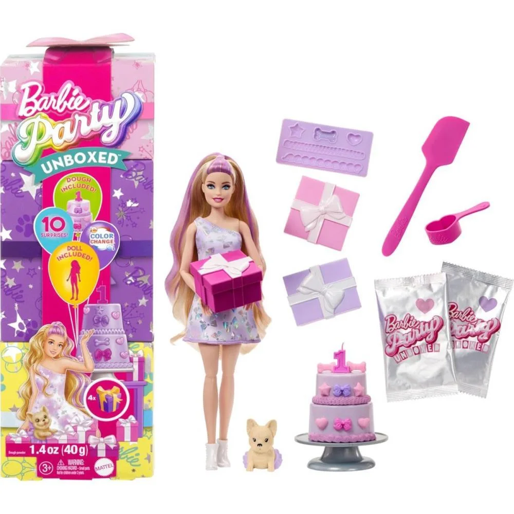 Barbie Reveal Party Unboxed Festa Dos Anim(S Mattel (Unidade) - imagem 3