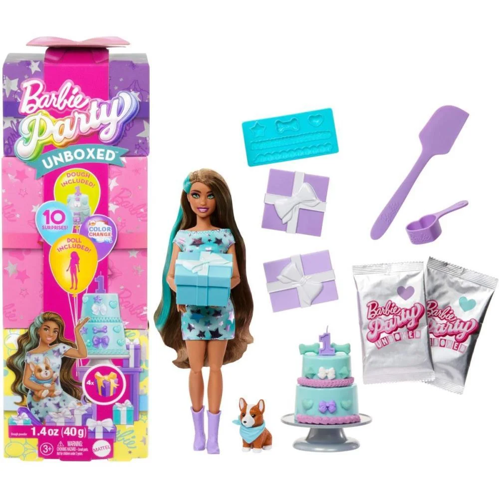 Barbie Reveal Party Unboxed Festa Dos Anim(S Mattel (Unidade) - imagem 9