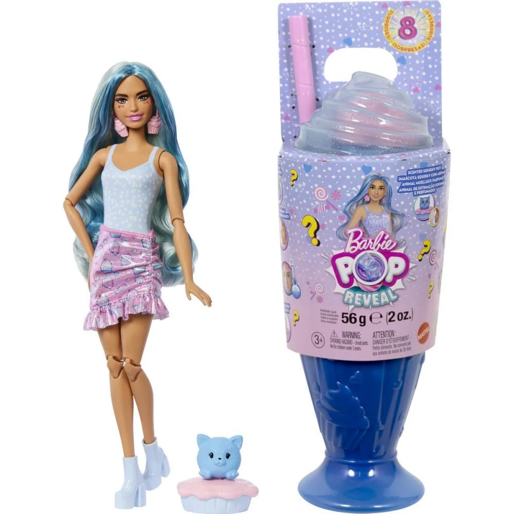 Barbie Reveal Color Pop- Doces Surpresa Mattel (Unidade) - imagem 2