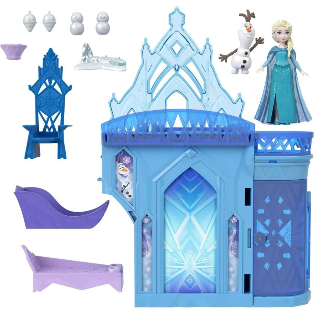 Boneca Disney Frozen Mini Palacio De Gelo Mattel (Unidade) - imagem 2