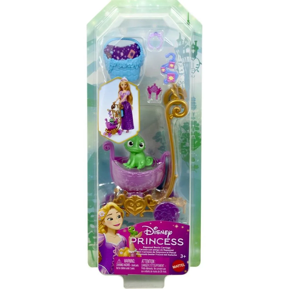 Boneca Disney Princesa Carrinho De Animais(S Mattel (Unidade) - imagem 6