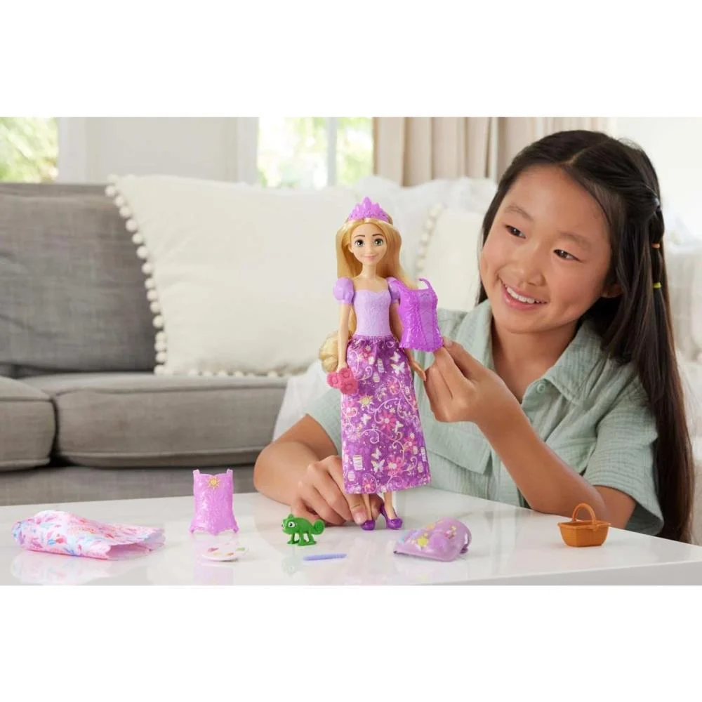 Boneca Disney Princesa Rapunzel Fashion 2Em1 Mattel (Unidade) - imagem 12