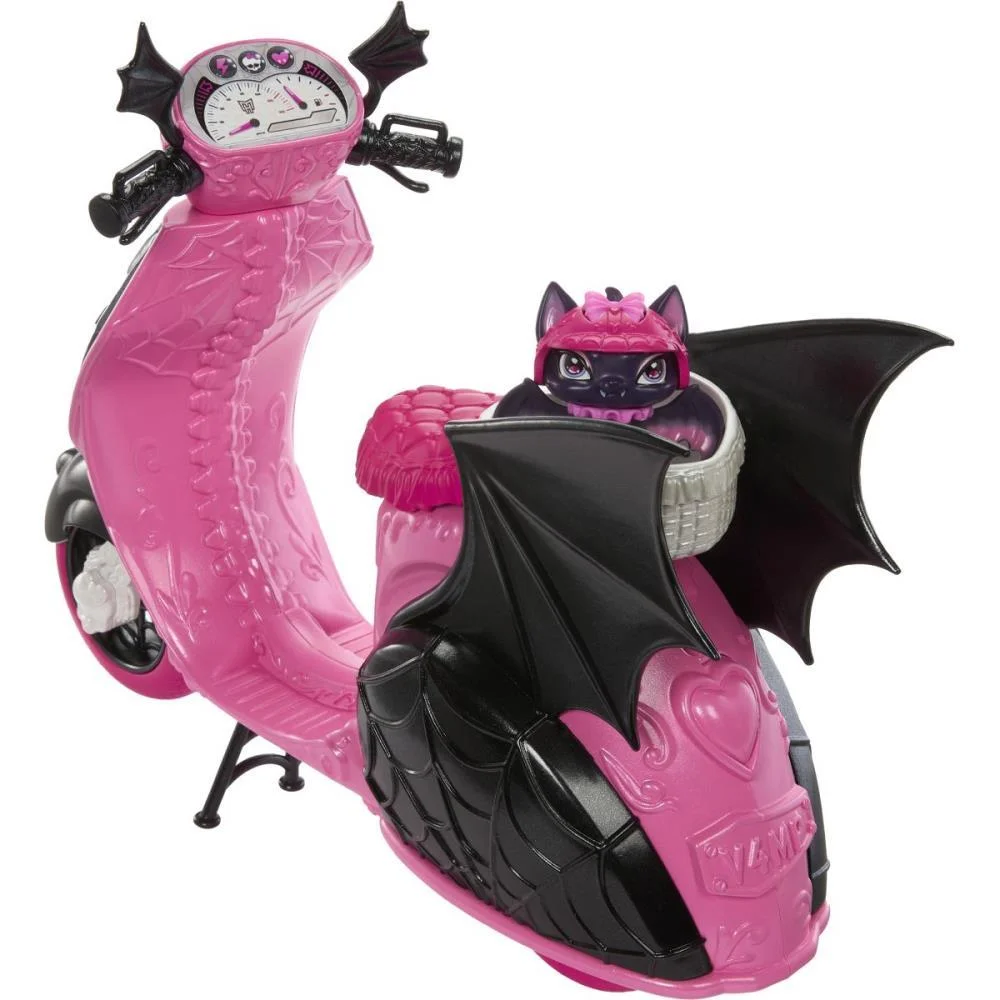 Monster High Draculaura Com Scooter Mattel - imagem 6