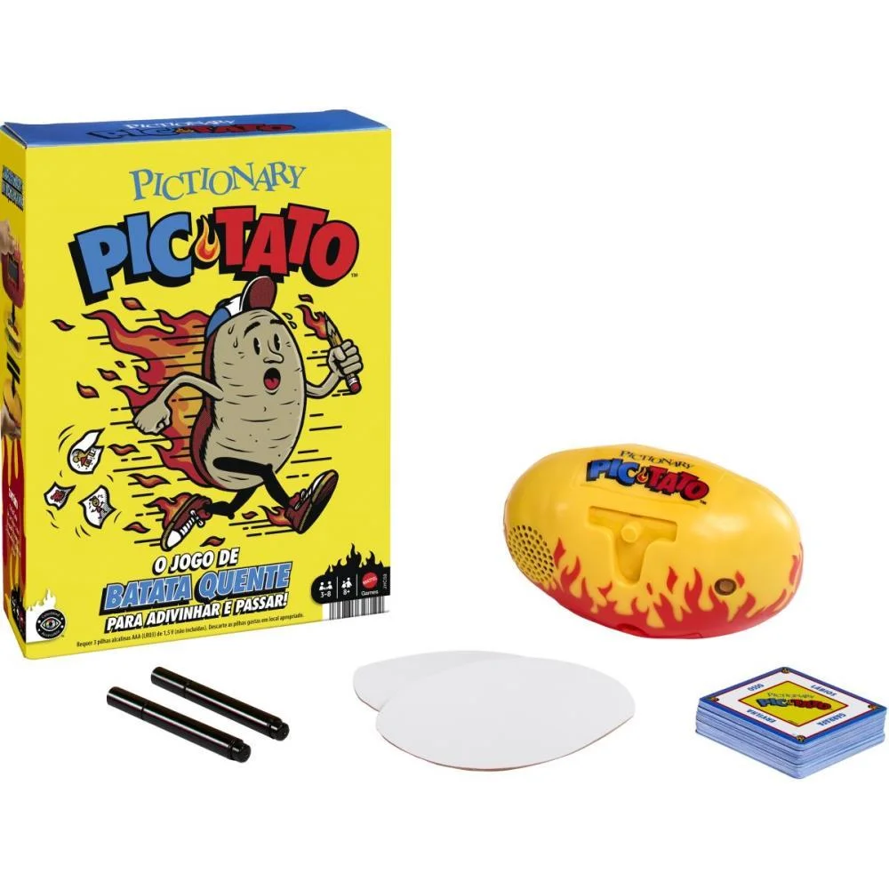 Jogo Diverso Pictionary Pic-Tato Mattel (Unidade) - imagem 2