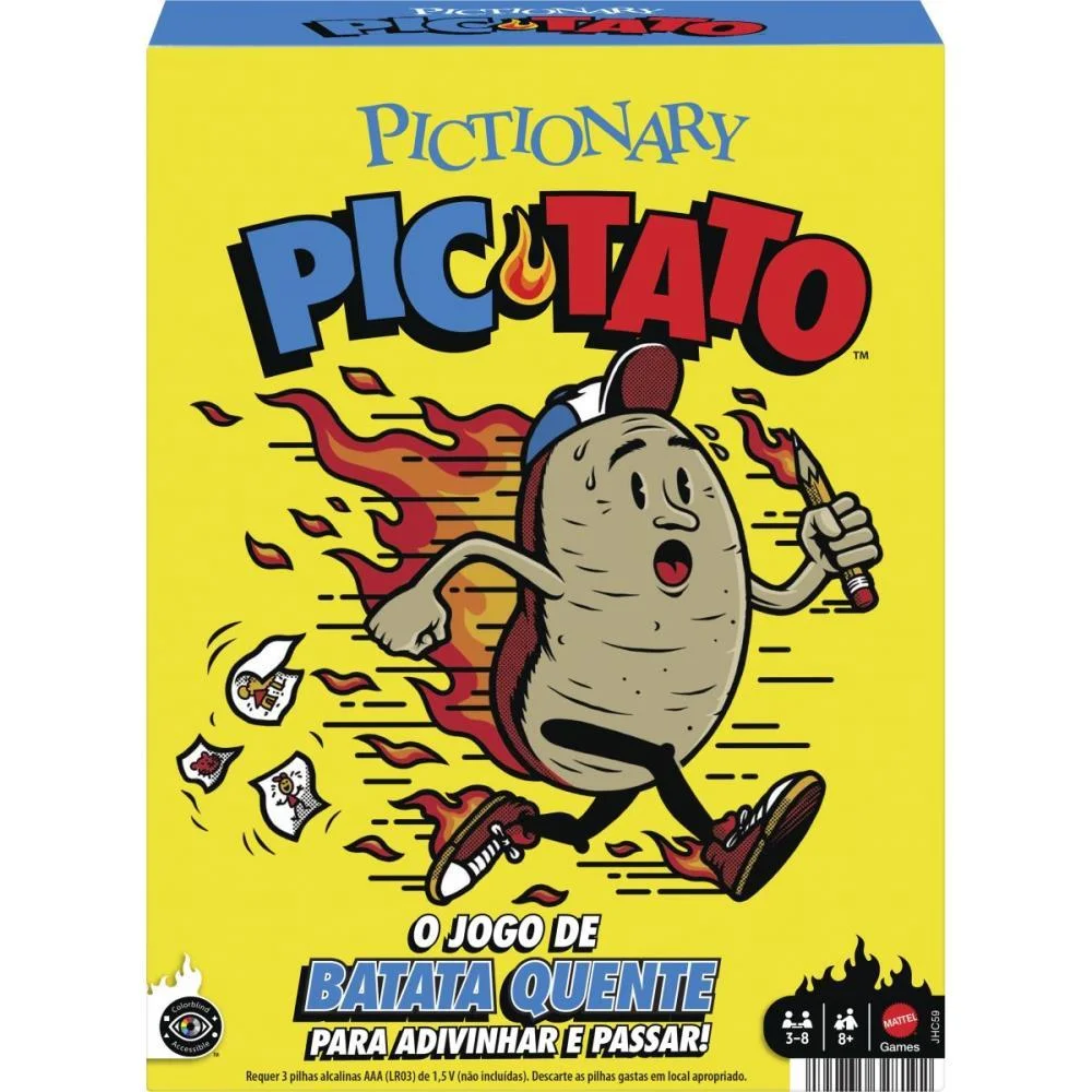 Jogo Diverso Pictionary Pic-Tato Mattel (Unidade) - imagem 5