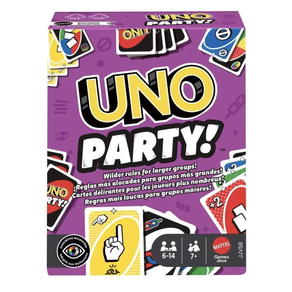 Jogo De Cartas Uno Party Refresh Mattel (Unidade) - imagem 3