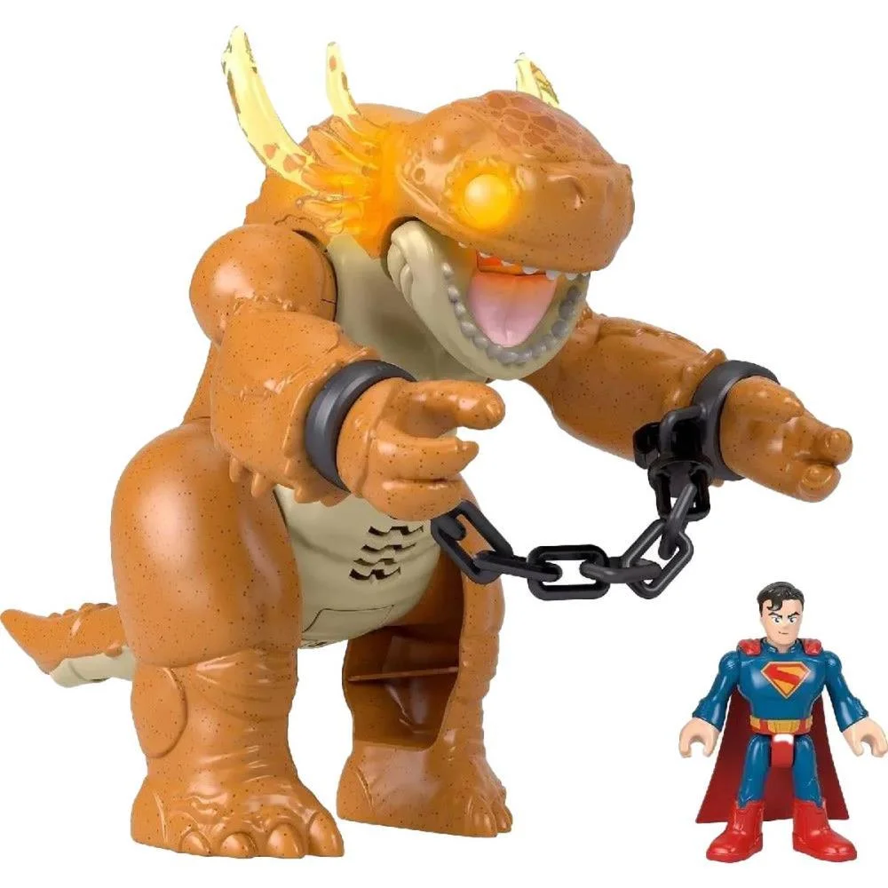 Imaginext Super-Man E Vilão Som E Luz Mattel (Unidade) - imagem 2