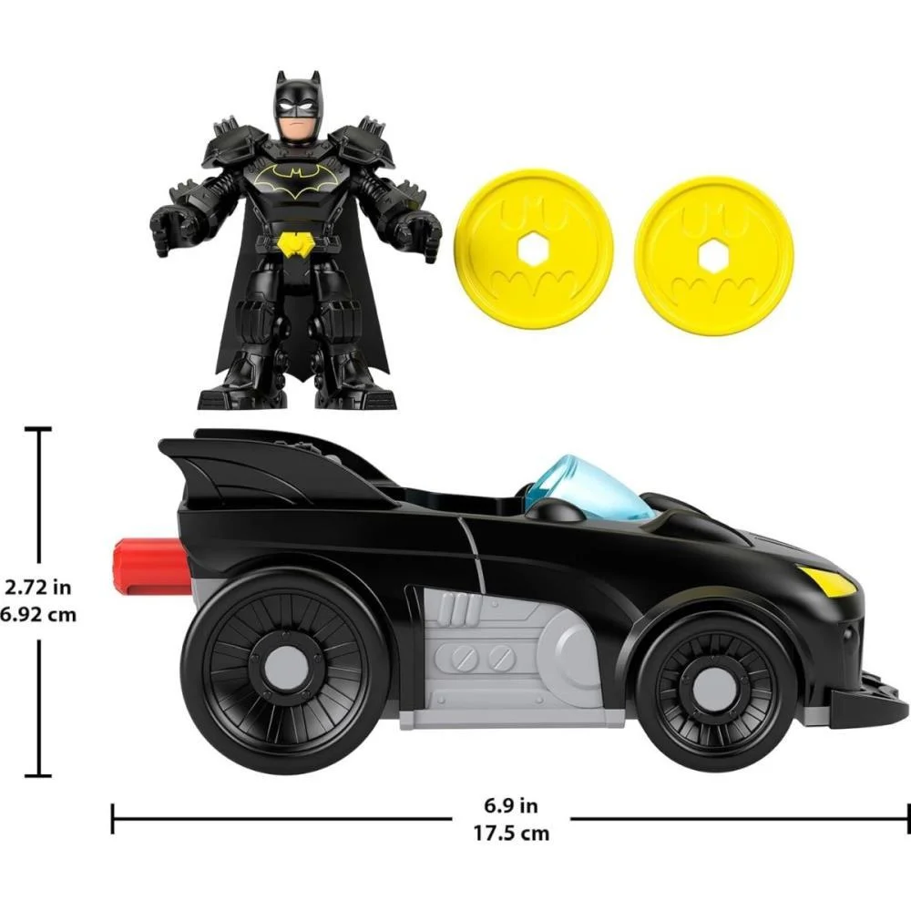 Imaginext Dcsf Batveiculo + Figura Mattel - imagem 6