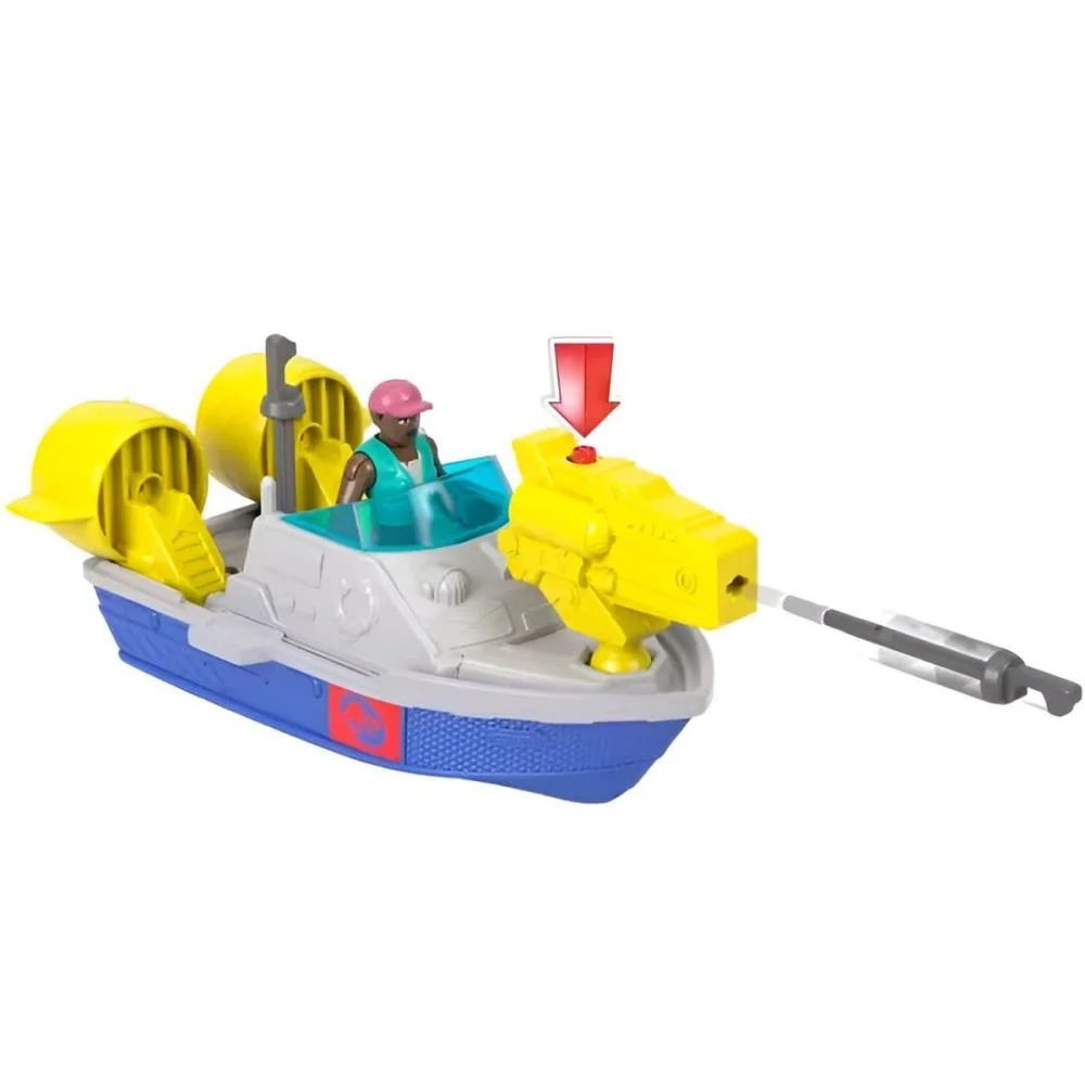 Imaginext Jw Rebirth Mosasaurus C/Som Mattel - imagem 6