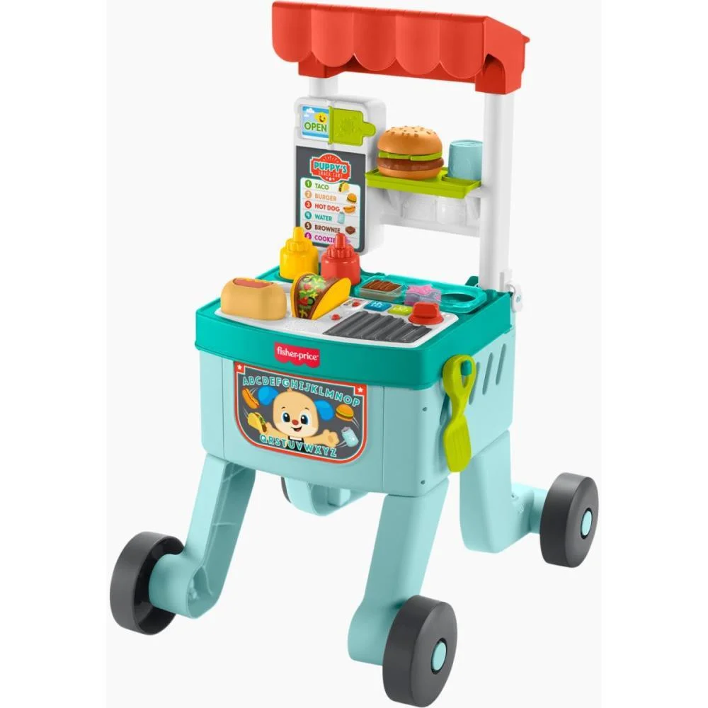 Fisher-Price Aprender Brincar Andador Carro De Snacks 4 Em 1 Mattel (Unidade) - imagem 2