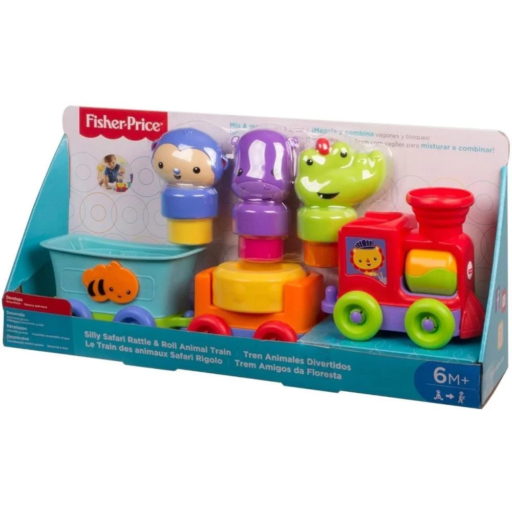 Fisher-Price Infant Trem Amigos Da Floresta Mattel (Unidade) - imagem 9
