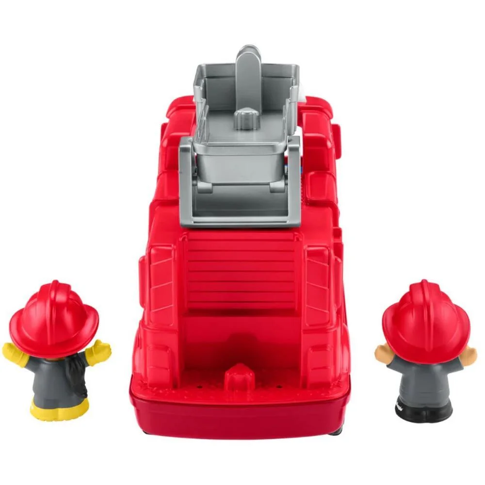 Fisher-Price Entretenimento Lp Caminhao Bombeiro Som E Luz Mattel (Unidade) - imagem 4