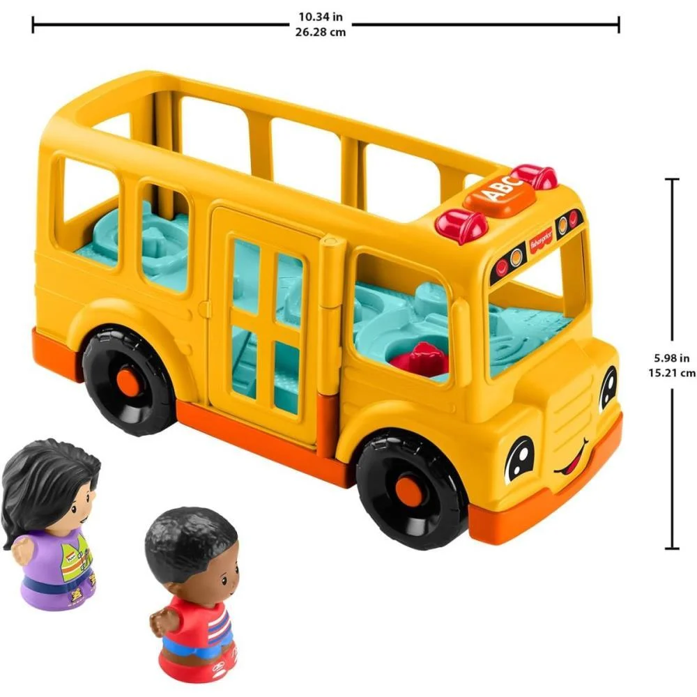 Fisher-Price Entretenimento Lp Caminhao Escolar Som E Luz Mattel (Unidade) - imagem 4