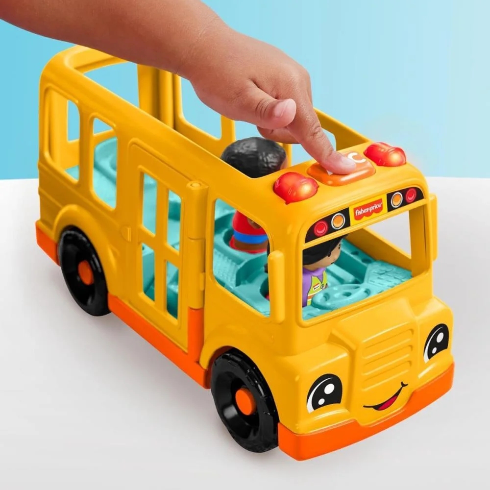 Fisher-Price Entretenimento Lp Caminhao Escolar Som E Luz Mattel (Unidade) - imagem 6