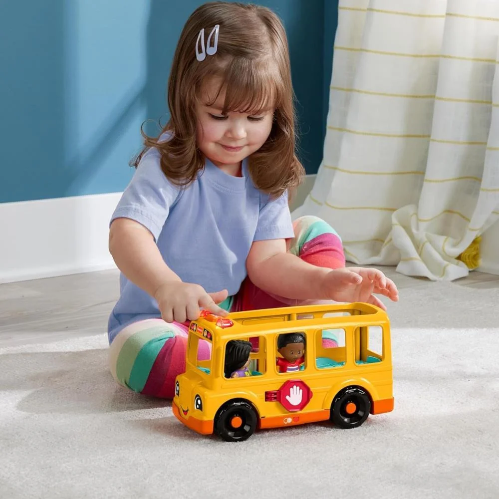 Fisher-Price Entretenimento Lp Caminhao Escolar Som E Luz Mattel (Unidade) - imagem 9