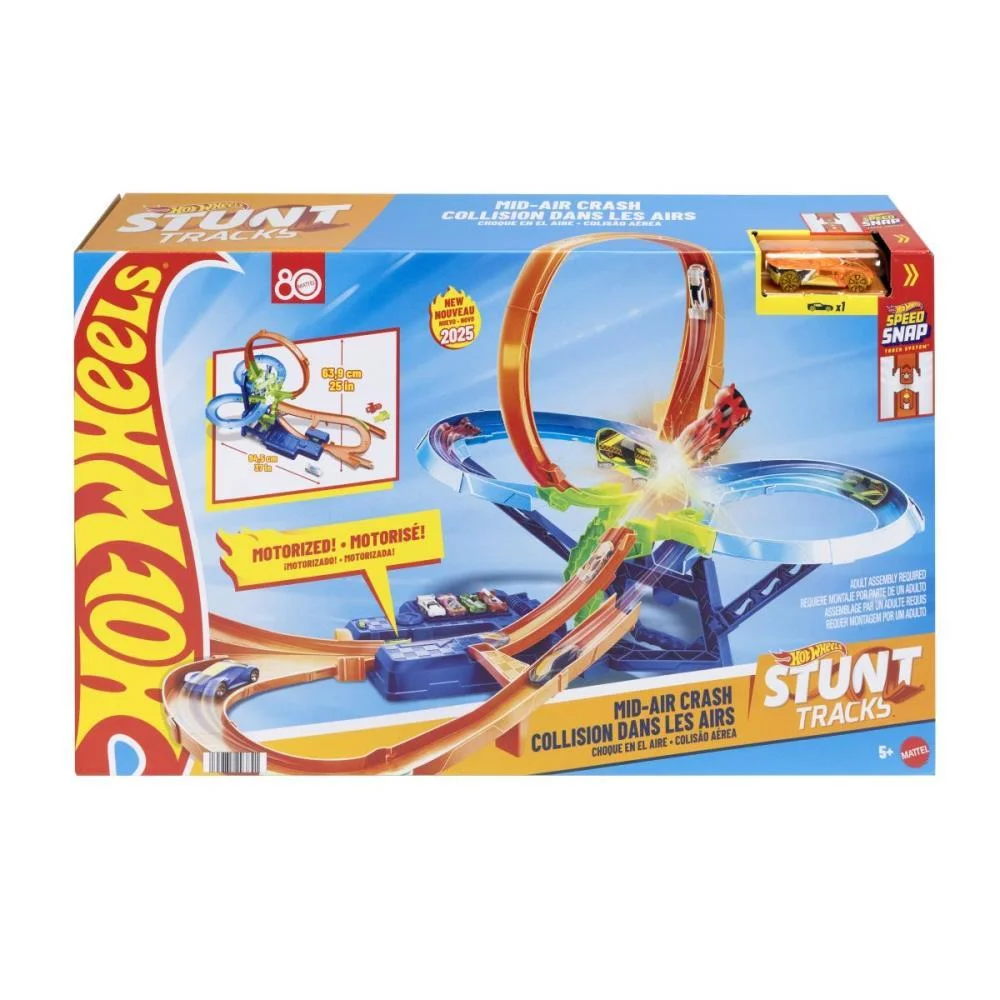 Hot Wheels Pista Action Mid-Air Multi Choque Mattel (Unidade) - imagem 6