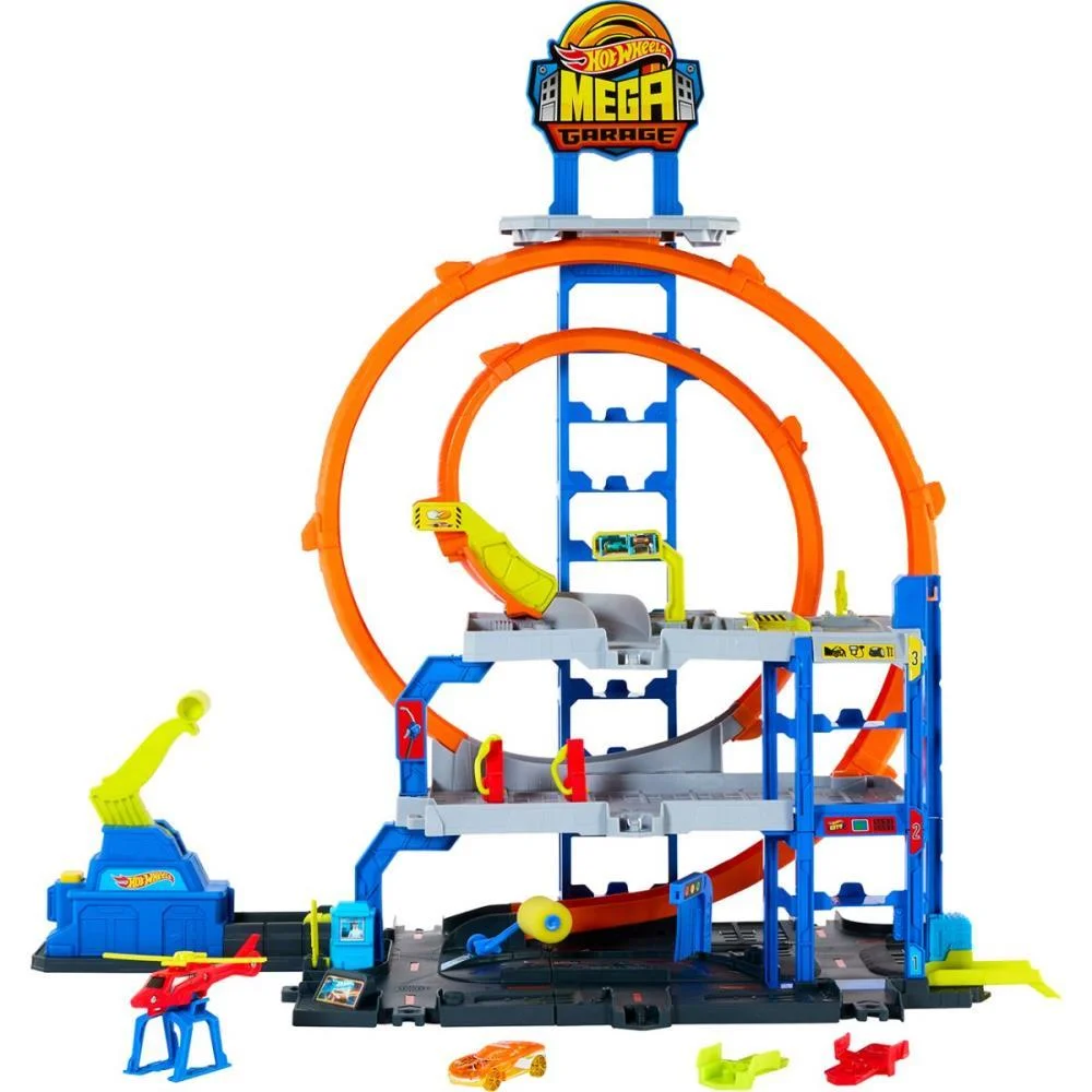Hot Wheels Pista City Mega Garagem Mattel (Unidade) - imagem 3