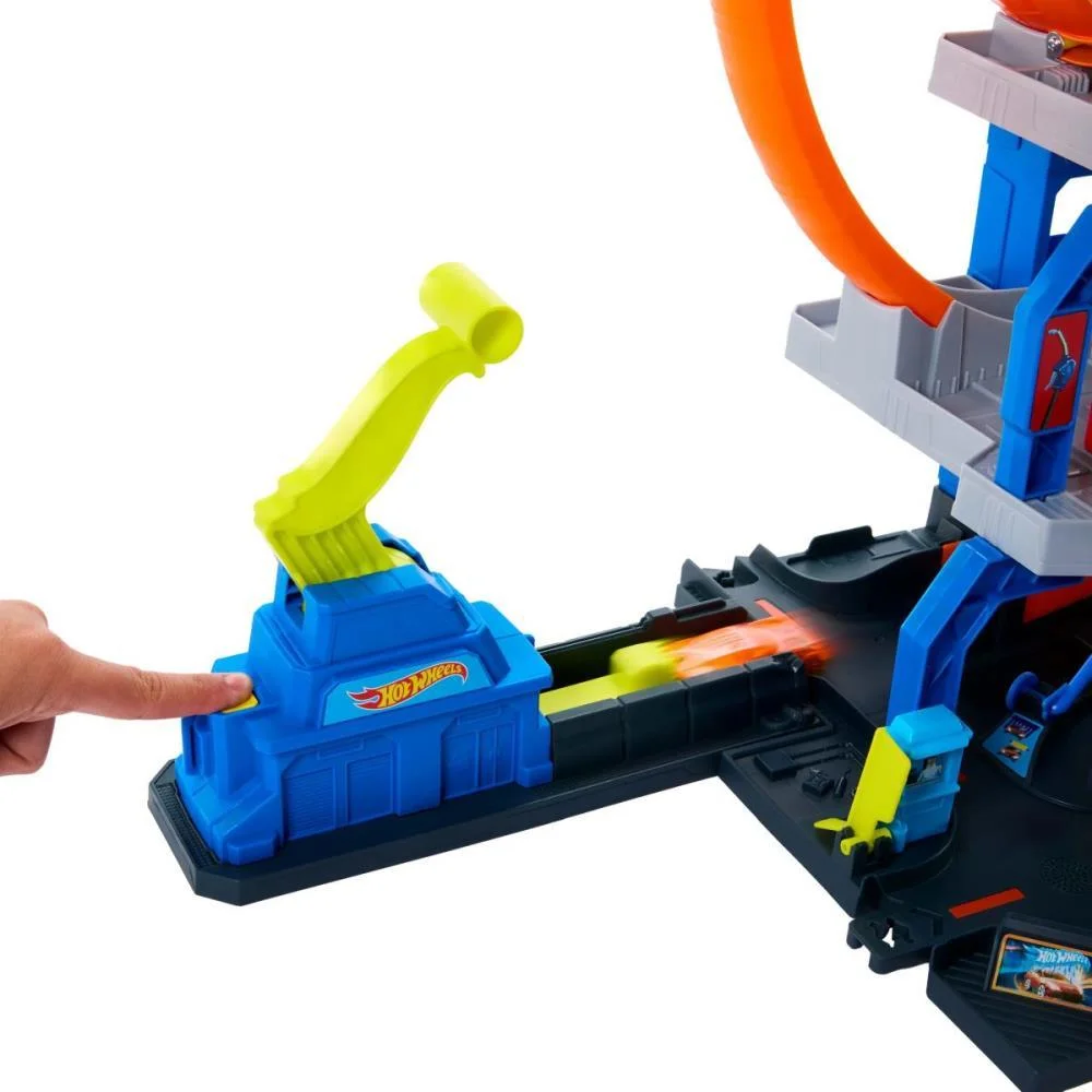 Hot Wheels Pista City Mega Garagem Mattel (Unidade) - imagem 7
