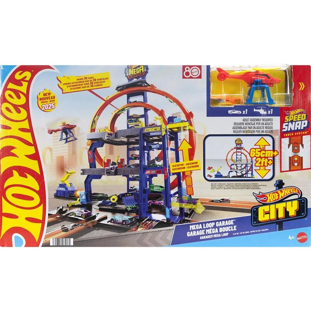 Hot Wheels Pista City Mega Garagem Mattel (Unidade) - imagem 10