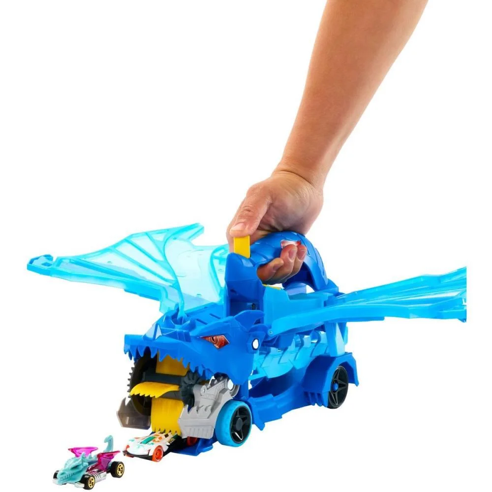 Hot Wheels Pista City Super Trailer De Dragão Mattel (Unidade) - imagem 4