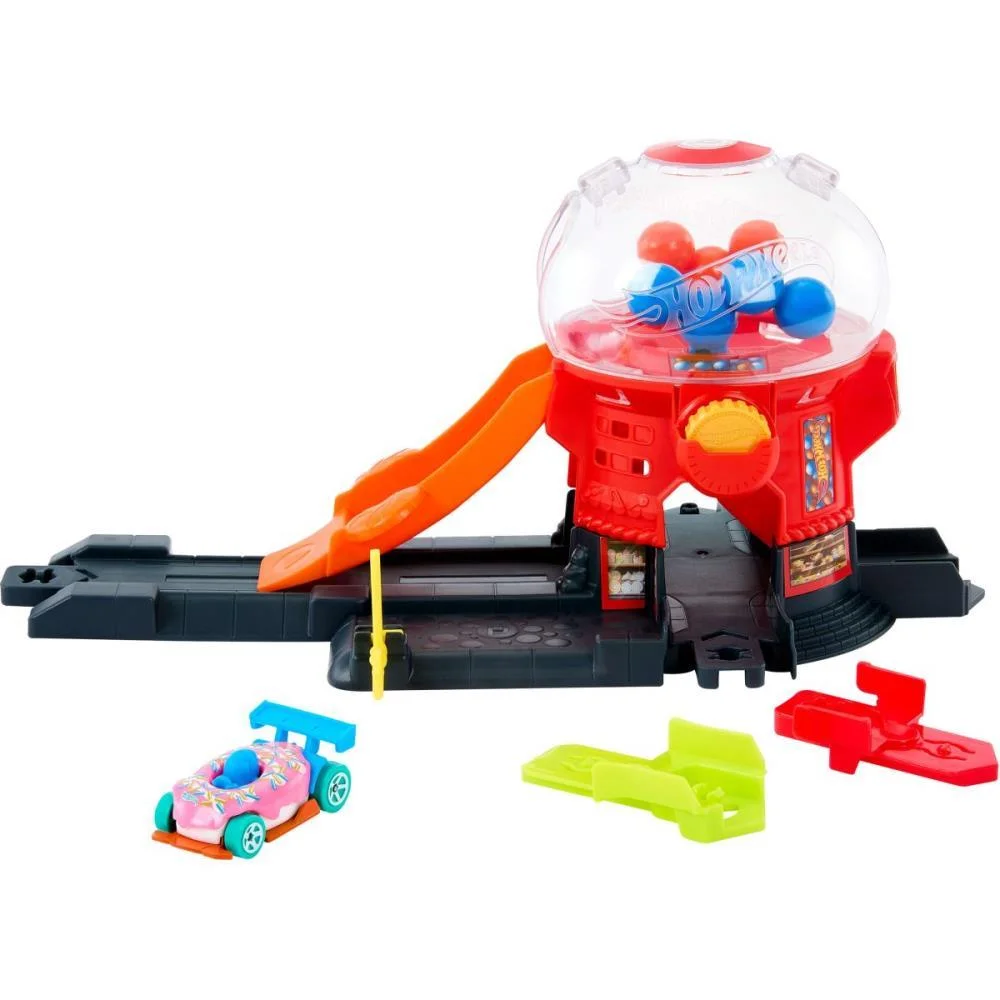Hot Wheels Pista City Downtown Loja De Doces Mattel (Unidade) - imagem 9
