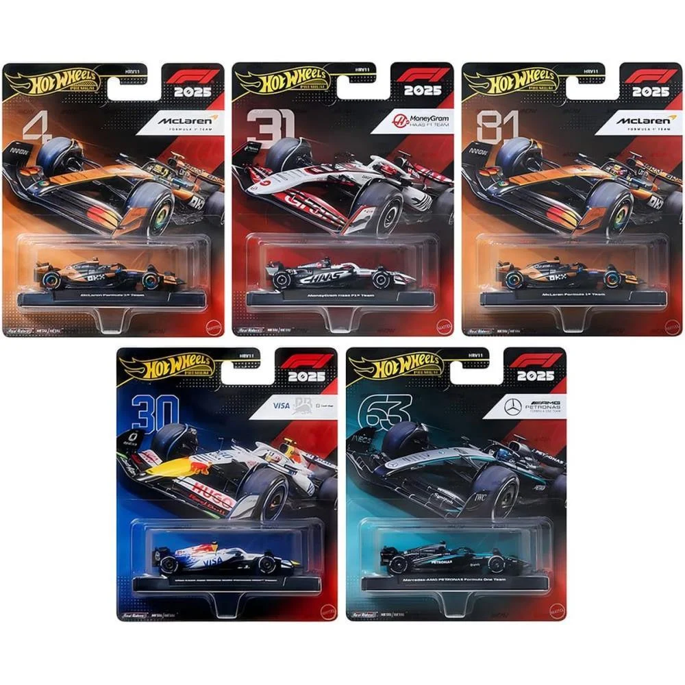 Hot Wheels Colecionavel Formula 1 Premium 1:64 (S) Mattel (Cx.c/08) - imagem 3