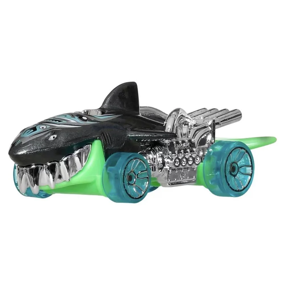 Hot Wheels Monster Trucks Sharks Vs.dinos 1:64 6-Pack (S Mattel (Unidade) - imagem 5