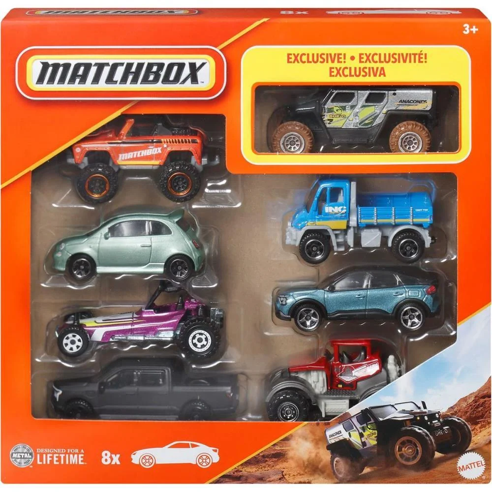 Matchbox Veículo Básico 1:64 8-Pack (S) Mattel - imagem 5