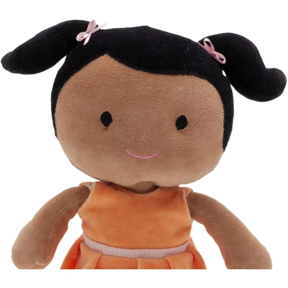 Boneca De Pelucia Juju Negra 35Cm Zip (Unidade) - imagem 3