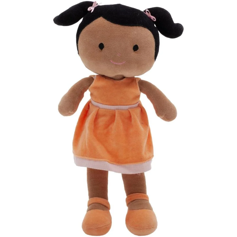 Boneca De Pelucia Juju Negra 35Cm Zip (Unidade) - imagem 5