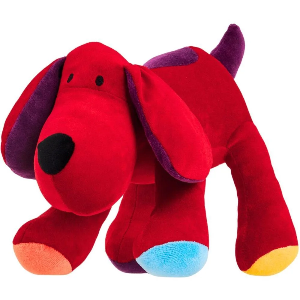 Pelucia Cachorro Greg Vermelho 30Cm Zip - imagem 4