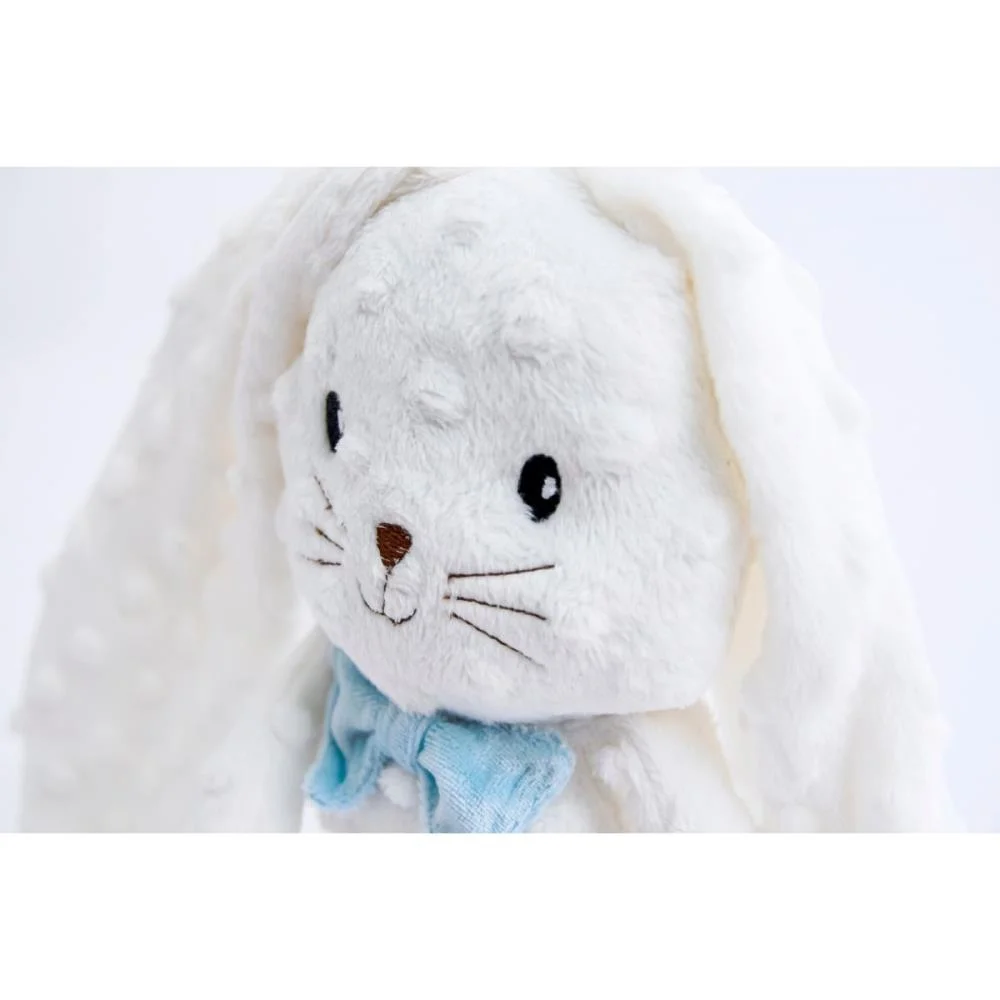 Pelucia Coelho Laço Azul 43Cm Zip (Unidade) - imagem 5